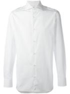 Borrelli Classic Shirt, Men's, Size: 39, White, Cotton
