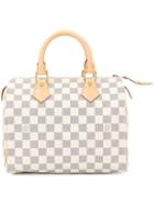 Louis Vuitton Pre-owned Speedy 25 Hand Bag - White