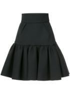 Dice Kayek Flared Pleated Skirt - Blue