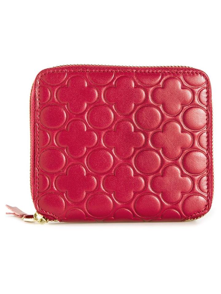 Comme Des Garçons Wallet 'colour Embossed B' Zip-around Wallet