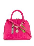 Versace Jeans Couture Logo Charm Tote Bag - Pink