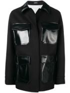 Jil Sander Navy Contrast Pockets Jacket - Black