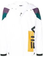 Fila Hooded Sport Jacket - White