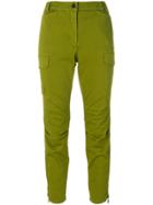 Luisa Cerano High Waisted Cargo Pants - Green