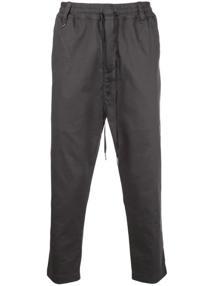 The Celect Cropped Trousers - Grey