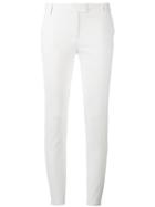 Blugirl - Slim-fit Trousers - Women - Cotton/polyester/spandex/elastane - 40, White, Cotton/polyester/spandex/elastane