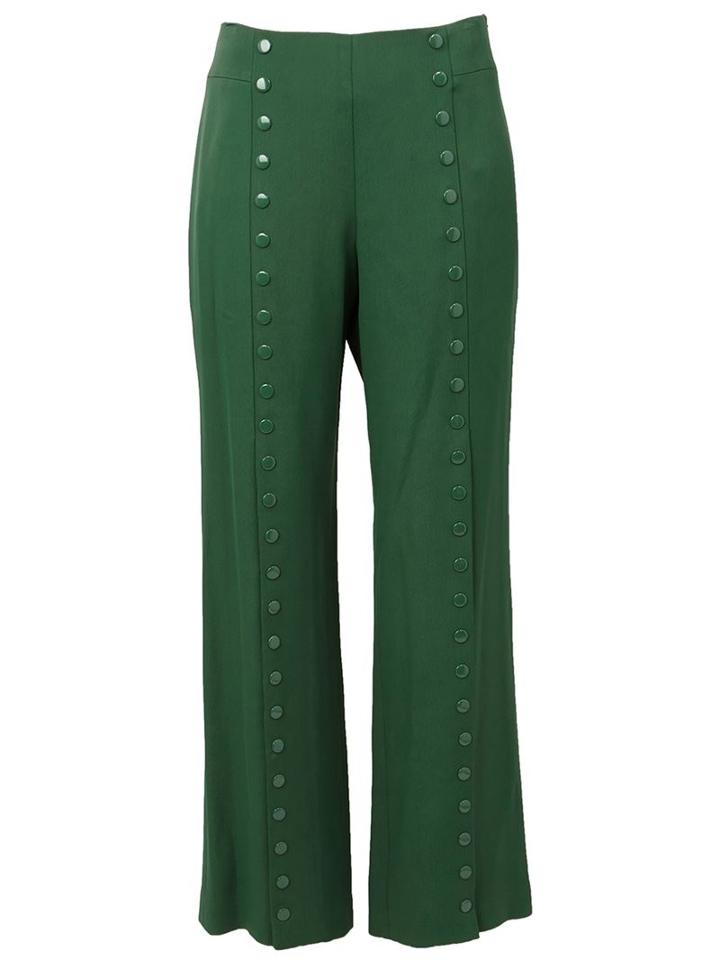 Rosie Assoulin Studded Wide Leg Trousers