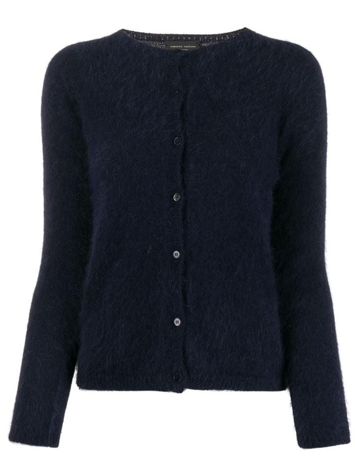 Roberto Collina Slim-fit Cardigan - Blue