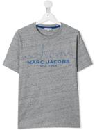 Little Marc Jacobs Teen Skyline Logo T-shirt - Grey