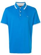 Michael Michael Kors Classic Polo With White Stripe - Blue