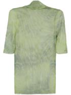 Collina Strada Sheer Tie Dye T-shirt - Green
