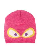 Fendi Kids Bag Bugs Beanie, Girl's, Size: 50 Cm, Pink/purple