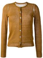 Isabel Marant Étoile 'fairlea' Cardigan, Women's, Size: 38, Brown, Polyamide/alpaca/merino