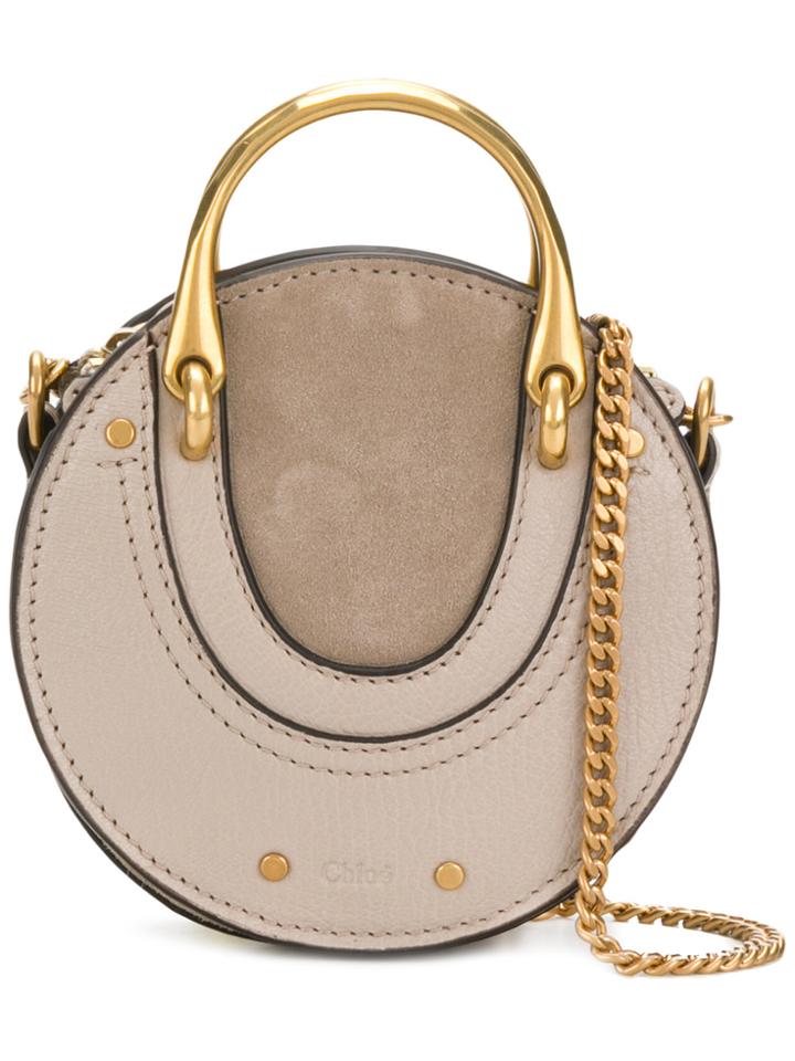 Chloé Pixi Mini Bag - Grey