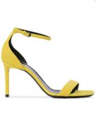 Saint Laurent Amber High-heeled Sandals - Yellow