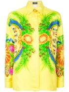 Versace Vintage Miami Print Shirt - Multicolour