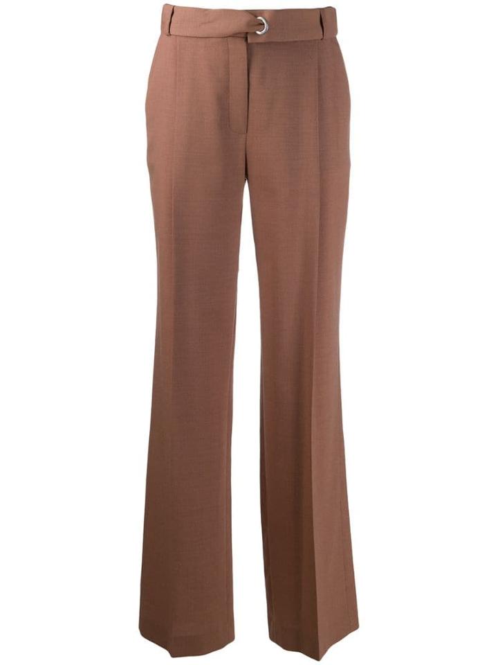 Frenken Classic Tailored Trousers - Brown