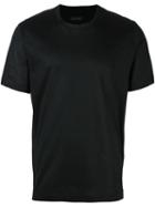 Z Zegna Basic T-shirt, Men's, Size: Large, Black, Cotton