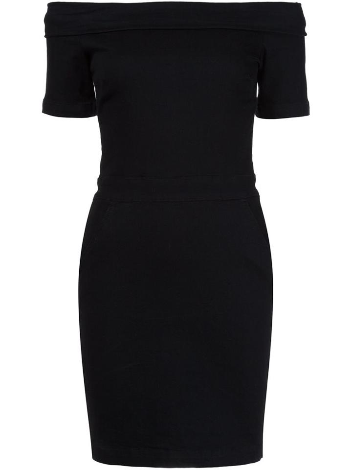 3x1 Off-shoulder Fitted Dress