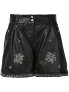 Dondup Studded Shorts - Black