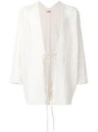 Caravana Wrap Top - White