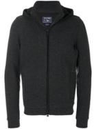 Woolrich Zipped Knit Hoodie - Grey