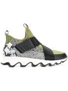 Sorel Strap Detail Sneakers - Green