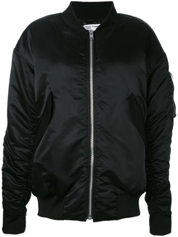 Brashy Virtual Enemy Bomber Jacket - Black