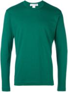 Comme Des Garçons Shirt Long Sleeve T-shirt, Men's, Size: Medium, Green, Cotton