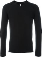 Label Under Construction V-neck Jumper, Men's, Size: 50, Black, Cotton