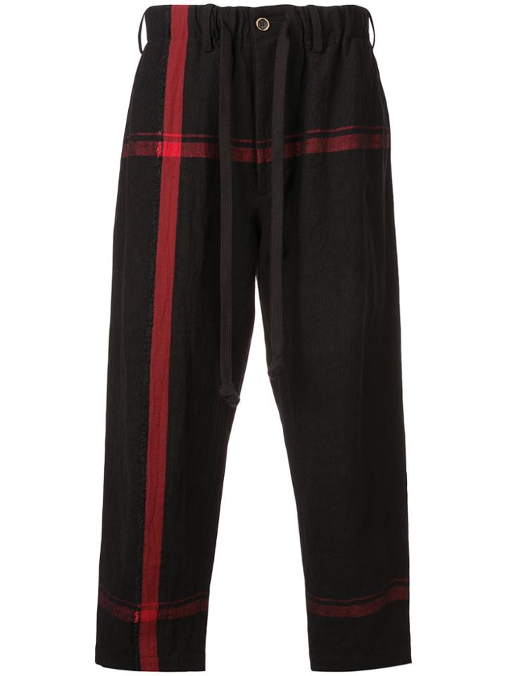Uma Wang Straight-leg Trousers - Black