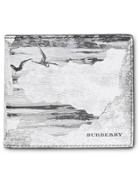 Burberry Dreamscape Print Leather International Bifold Wallet - Black