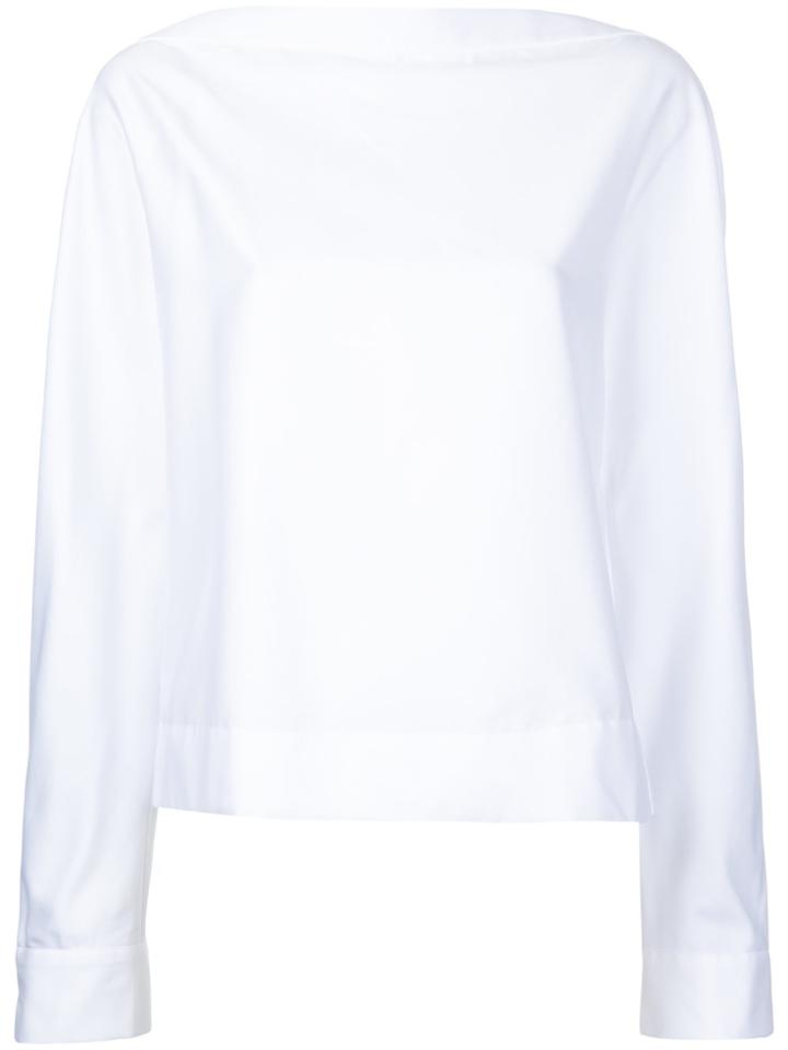 Dion Lee Poplin Shirt - White