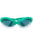 Marni Eyewear Oval Frame Sunglasses - Green