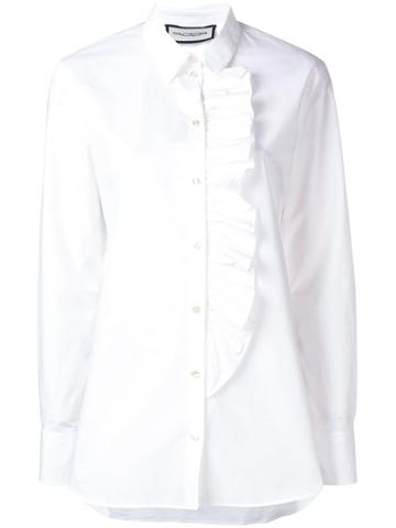 Roqa Ruffled Blouse - White