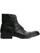Pete Sorensen 'detroit' Combat Boots - Black