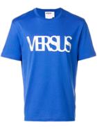 Versus Logo Print T-shirt - Blue