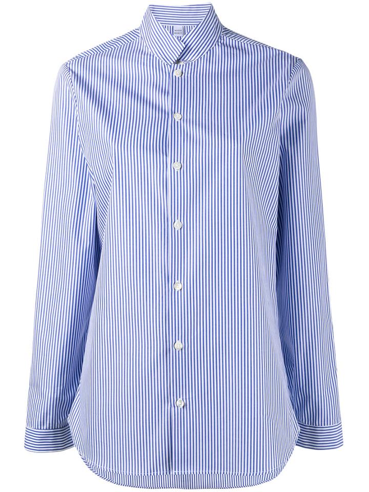 Marie Marot Sarah Stripe Shirt, Size: Xs, Blue, Cotton