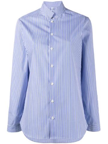 Marie Marot Sarah Stripe Shirt, Size: Xs, Blue, Cotton