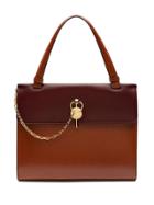 Jw Anderson Frame Keyts Tote - Brown