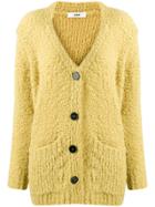 Roberto Collina Buttoned Knitted Cardigan - Yellow