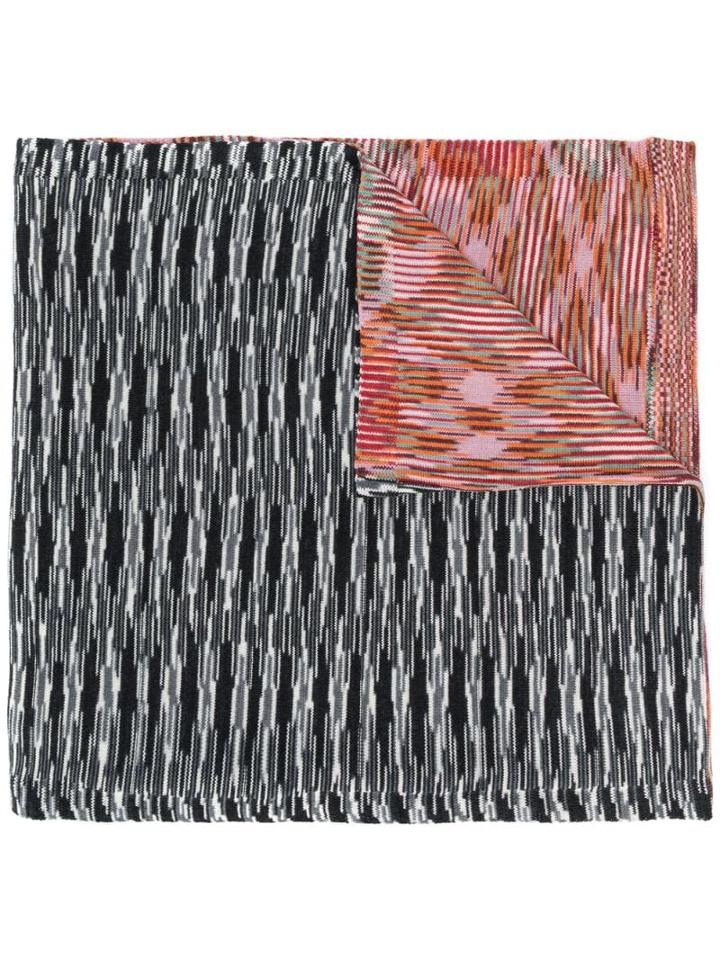 Missoni Intarsia-knit Scarf - Orange