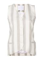 Noon By Noor Andy Tailored Waistcoat - Neutrals