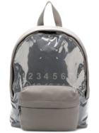 Maison Margiela Vynil Detail Backpack - Grey