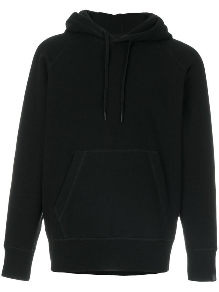 Rag & Bone Stitch Detailing Hoodie - Black