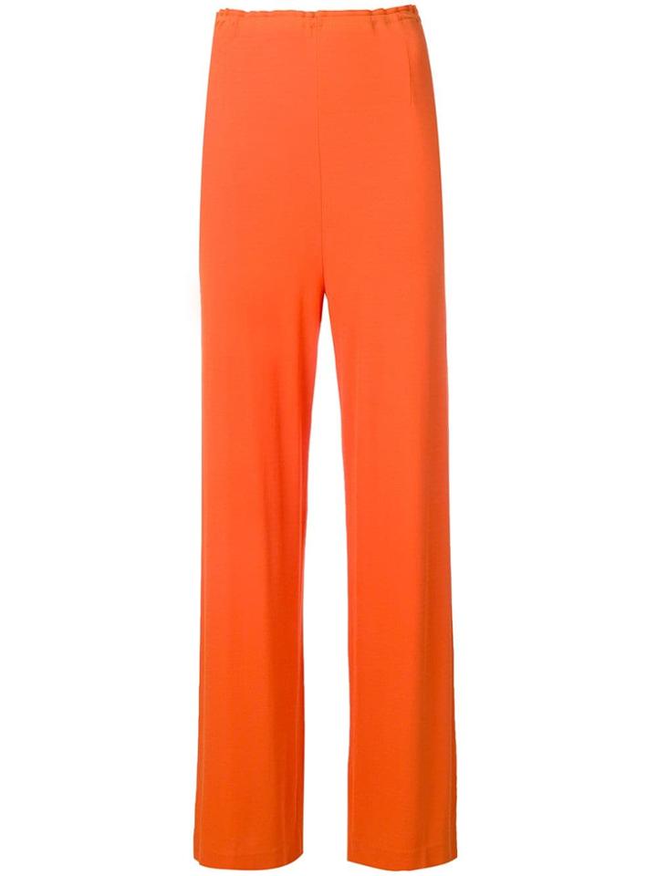 Missoni Vintage 1990's Flared Trousers - Orange