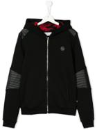 Philipp Plein Junior Teen Zipped Jacket - Black