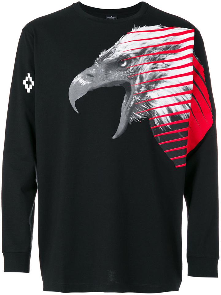 Marcelo Burlon County Of Milan - Iamens Long-sleeve T-shirt - Men - Cotton - L, Black, Cotton