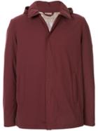 Herno Detachable Hood Sports Jacket - Red