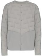 Descente Allterrain 'brick Effect' Padded Jacket - Grey